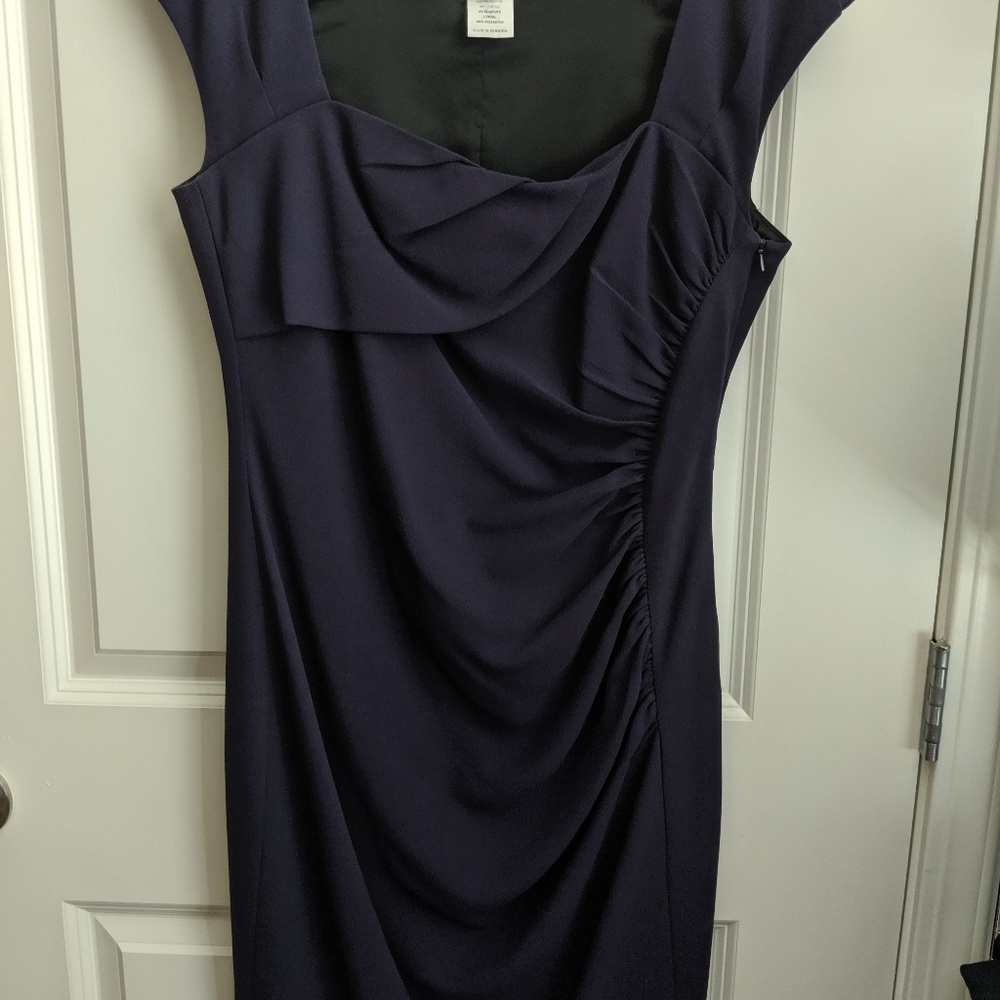 Plum Sheath Dress LK Bennett